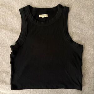 Madewell Black Tank Top